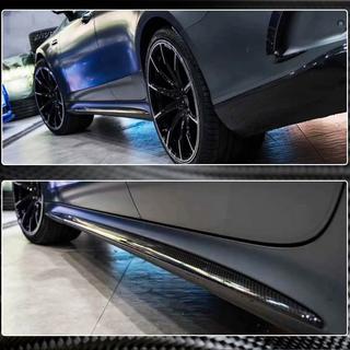 Sideskirts (voor GT53 2018-2022, dry carbon) foto 4