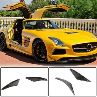 Voorbumper flaps Flap V1 (carbon)