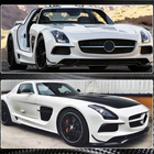 Mercedes SLS C197 2010–2014 Frontbumper lip (Carbon) foto 5