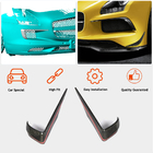Mercedes SLS C197 2010–2014 Flap V2 voorbumper flaps (carbon) foto 2