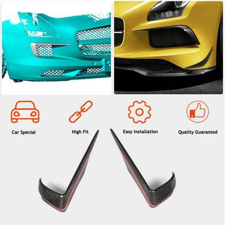 Flap V2 voorbumper flaps (carbon) foto 2