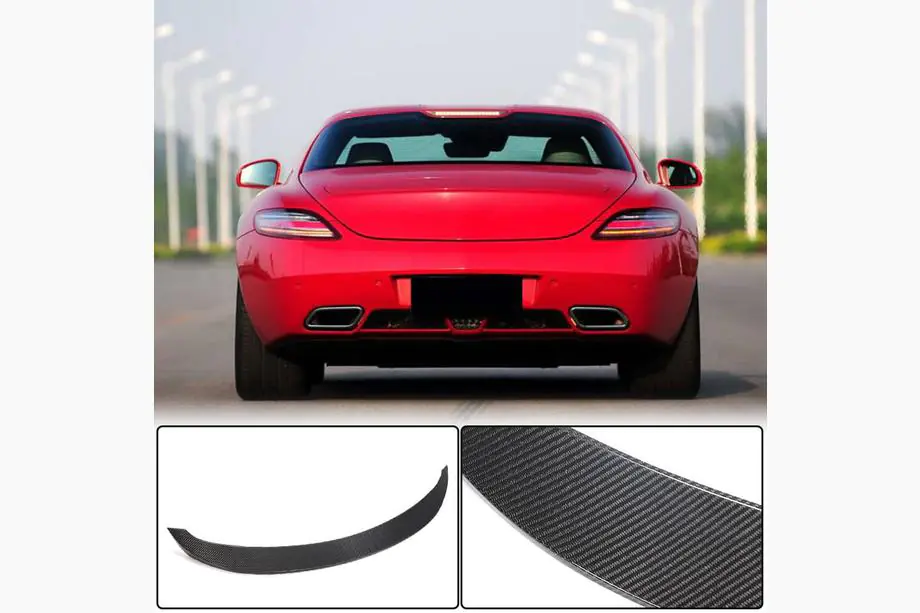 Mercedes SLS C197 2010–2014 Spoiler (carbon) Image