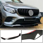 Mercedes GLC Coupé C253 2016–2023 Frontbumper lip (voor AMG-Line/GLC43 AMG, carbon) foto 1