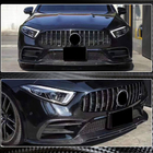 Mercedes CLS C257 2018– Carbon frontbumper lip (voor AMG/AMG-Line 2018-2020) foto 4
