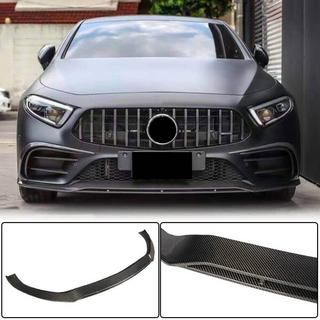 Carbon frontbumper lip (voor AMG/AMG-Line 2018-2020) foto 1