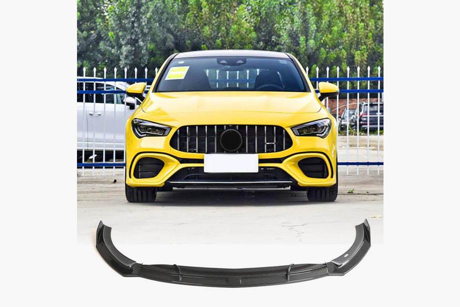 Mercedes CLA C118 2019– Frontbumper lip (voor CLA45 AMG SD, carbon) Image