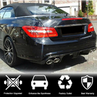 Mercedes E-Klasse Coupé C207 2010–2017 Achterbumper diffuser (voor E63 AMG 2009-2013, carbon) foto 2
