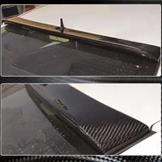 Achterruitspoiler (2002-2006, carbon) foto 4