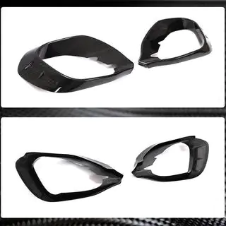 Voorbumper inzetstukken V1 (voor AMG/AMG-Line, carbon) foto 4