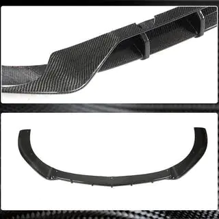 Front bumper lip (voor AMG/AMG-Line, carbon) foto 3