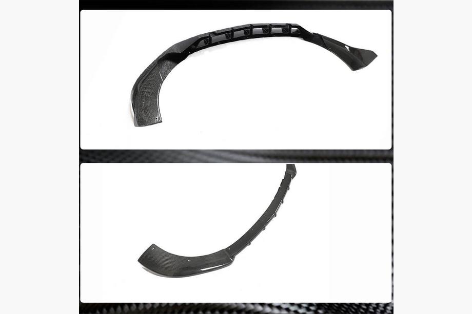 Mercedes GLA H247 2020– Front bumper lip (voor AMG/AMG-Line, carbon) Foto 4