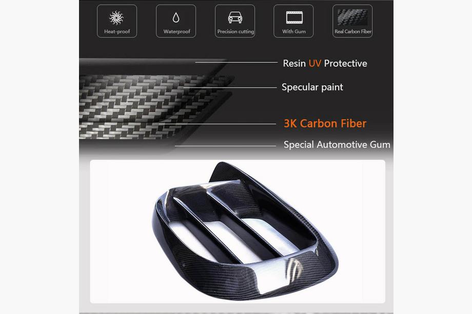 Mercedes GLE Coupé C167 2019– Inserts voor de voorbumper (voor GLE 350/GLE450/GLE63 2019-2023, carbon) Foto 5