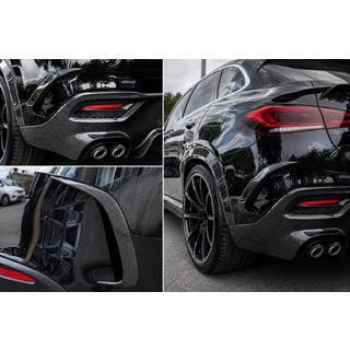 Achterbumperlijsten (voor GLE 350/GLE450/GLE63 2019-2023, carbon) foto 2