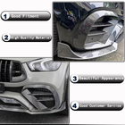 Mercedes GLE W167 2018– Frontbumper lip spoiler (voor GLE53/AMG-Line 2019-2023, carbon) foto 3