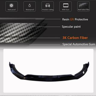 Frontbumper lip spoiler (voor GLE53/AMG-Line 2019-2023, carbon) foto 4