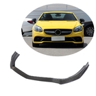 Mercedes SLK R172 2011–2016 Front bumper lip Lip (voor Base 2016-2020, carbon) foto 1