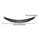 Mercedes SLK R172 2011–2016 Spoiler V1 (voor 2011-2020, carbon) foto 4