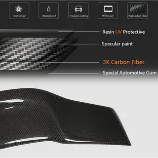 Spoiler V3 (carbon) foto 3