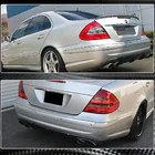 Mercedes E-class W211 2002–2009 Achterbumper diffuser (voor E55 AMG 2003-2006, carbon) foto 4