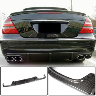 Achterbumper diffuser (voor E55 AMG 2003-2006, carbon) foto 1