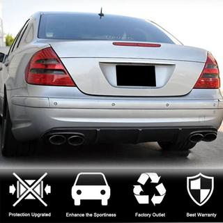 Achterbumper diffuser (voor E55 AMG 2003-2006, carbon) foto 3