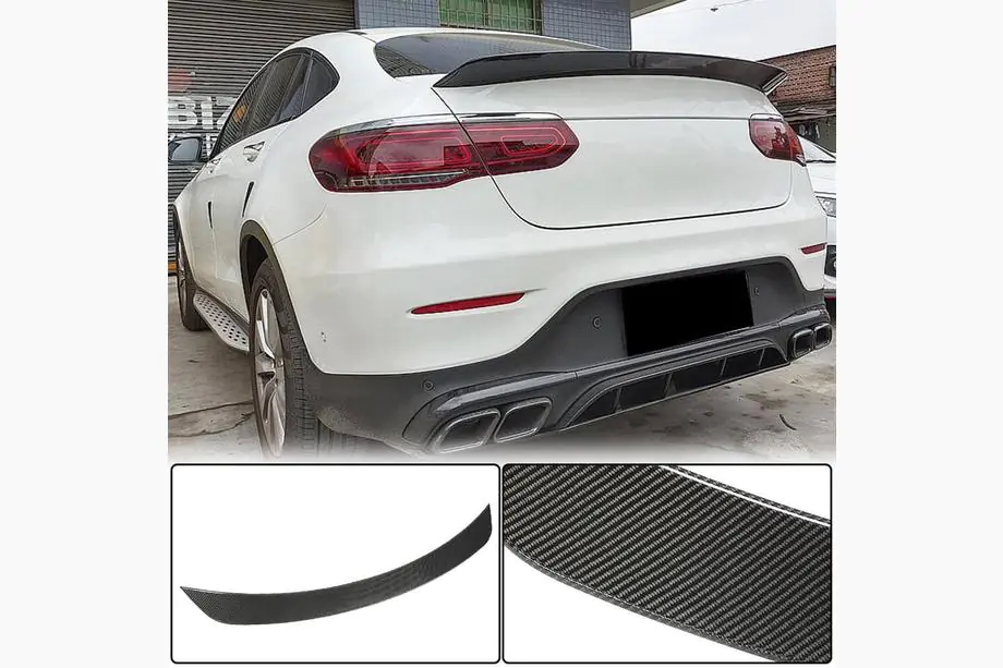 Mercedes GLC Coupé C253 2016–2023 Spoiler V2 (Carbon) Image