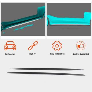 Sideskirts V2 (voor AMG/AMG-Line 2018-2020, carbon) foto 2