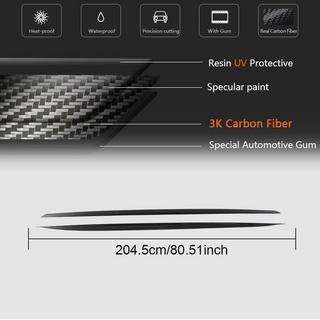 Sideskirts V2 (voor AMG/AMG-Line 2018-2020, carbon) foto 4