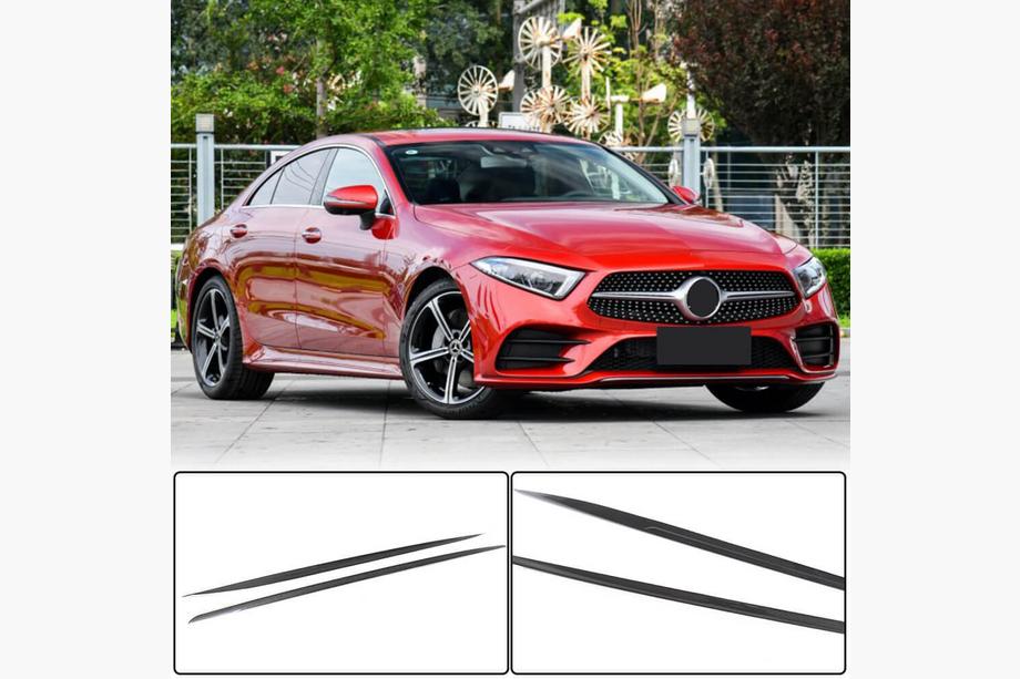 Mercedes CLS C257 2018– Sideskirts V2 (voor AMG/AMG-Line 2018-2020, carbon) Foto 1