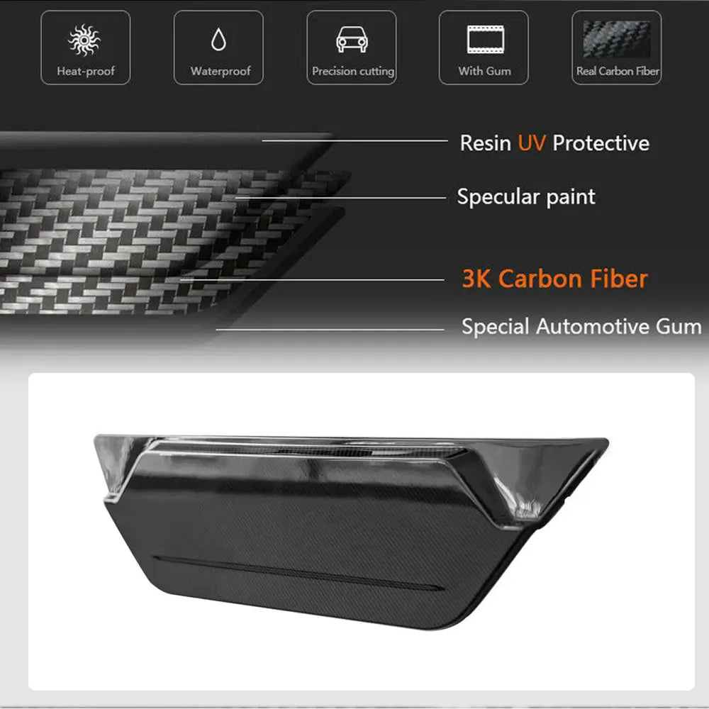 Afdekking kofferbakdeksel (Carbon) foto 4