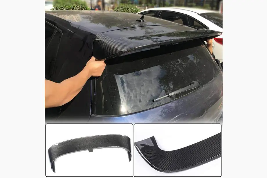 Volkswagen Golf 7/E-Golf 2012–2020 Spoiler V1 (voor GTI/R HB, carbon) Image
