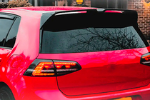 Volkswagen Golf 7/E-Golf 2012–2020 Spoiler V5 (voor GTI/R HB, carbon) foto 7