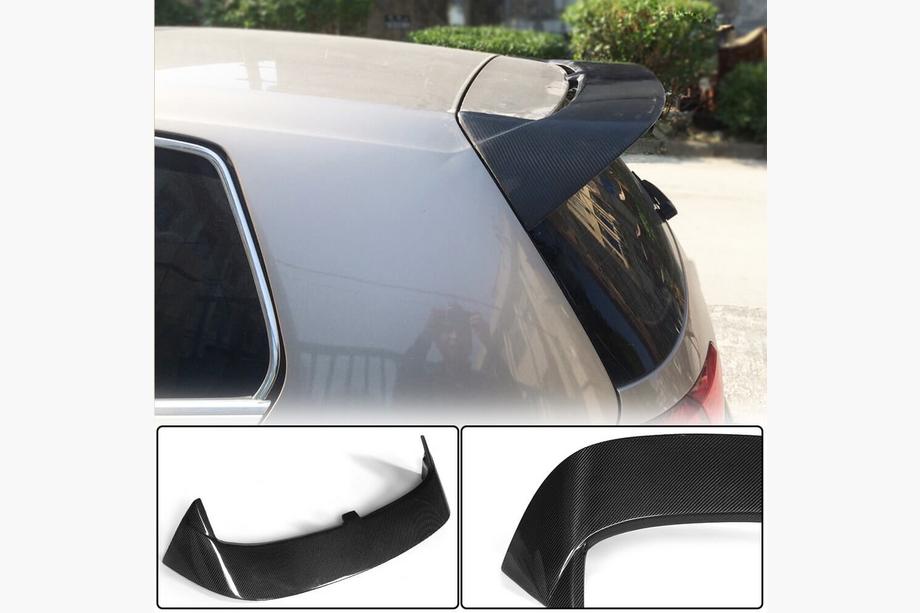 Volkswagen Golf 7/E-Golf 2012–2020 Spoiler V3 (voor Base/R-Line HB, carbon) Image