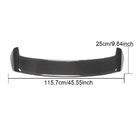 Volkswagen Golf 7/E-Golf 2012–2020 Spoiler V4 (voor Base/R-Line HB, carbon) foto 5