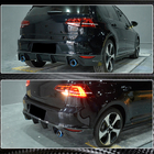 Volkswagen Golf 7/E-Golf 2012–2020 Achterbumper diffuser V2 (voor Base/GTI HB 2012-2017, carbon) foto 4