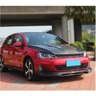 Volkswagen Golf 7/E-Golf 2012–2020 Voorbumper lip Lip V1 (voor GTI HB 2012-2017, carbon) foto 3
