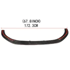 Volkswagen Golf 7/E-Golf 2012–2020 Voorbumper lip Lip V2 (voor GTI HB 2012-2017, carbon) foto 5