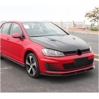 Voorbumper lip Lip V2 (voor GTI HB 2012-2017, carbon) foto 2