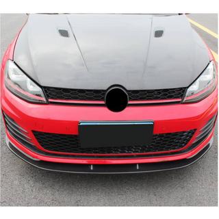 Voorbumper lip Lip V2 (voor GTI HB 2012-2017, carbon) foto 3