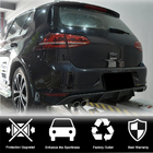 Volkswagen Golf 7/E-Golf 2012–2020 Achterbumper diffuser (voor R/R-Line HB 2012-2017, carbon) foto 2