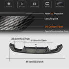 Volkswagen Golf 7/E-Golf 2012–2020 Achterbumper diffuser (voor R/R-Line HB 2012-2017, carbon) foto 5
