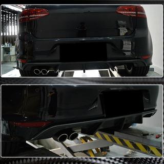 Achterbumper diffuser (voor R/R-Line HB 2012-2017, carbon) foto 3