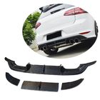 Volkswagen Golf 7/E-Golf 2012–2020 Achterbumper diffuser (voor R-Line HB 2012-2017, carbon) foto 1