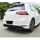 Volkswagen Golf 7/E-Golf 2012–2020 Achterbumper diffuser (voor R-Line HB 2012-2017, carbon) foto 2