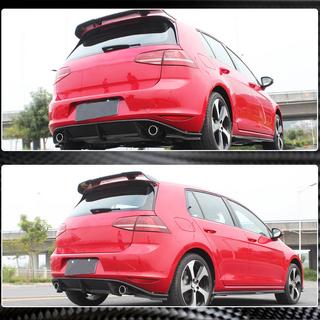 Achterbumperdiffuser V3 (voor Base/GTI HB 2012-2017, carbon) foto 3