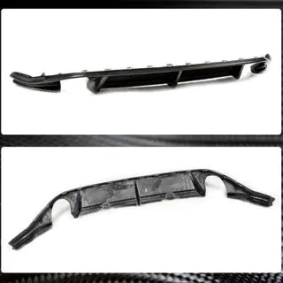 Achterbumperdiffuser V3 (voor Base/GTI HB 2012-2017, carbon) foto 4