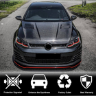 Volkswagen Golf 7/E-Golf 2012–2020 Radiateurgrille (voor HB 2012-2017, Dry Carbon) foto 4