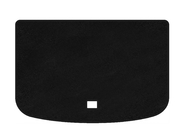 Audi A1 2010–2018 Premium textiele kofferbakmat (HB, 3-deurs, zwart) foto 1