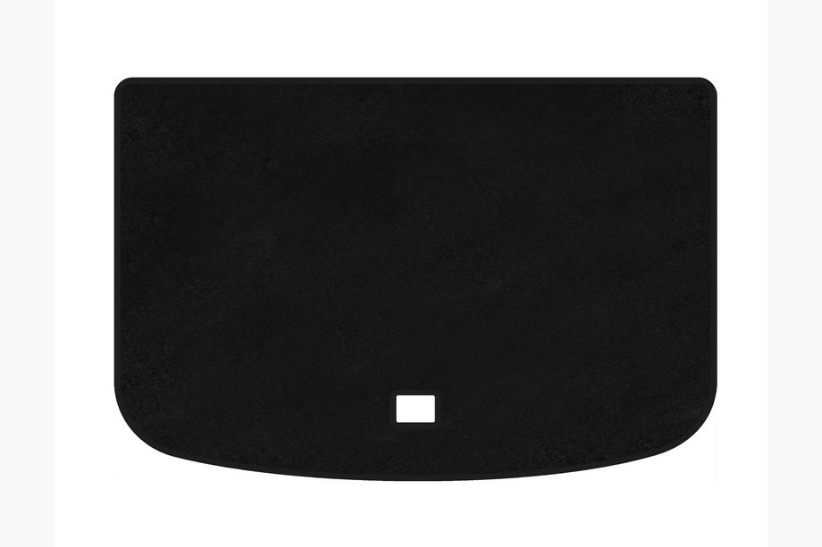 Audi A1 2010–2018 Premium textiele kofferbakmat (HB, 3-deurs, zwart) Image