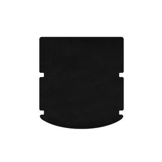 Premium textiele kofferbakmat (Coupé, Zwart)